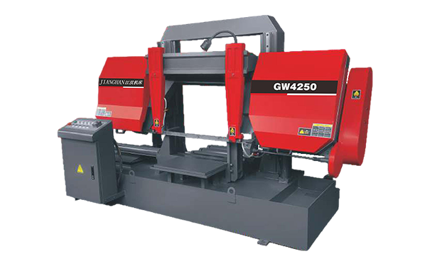 曲江GW4250双柱龙门卧式带锯床