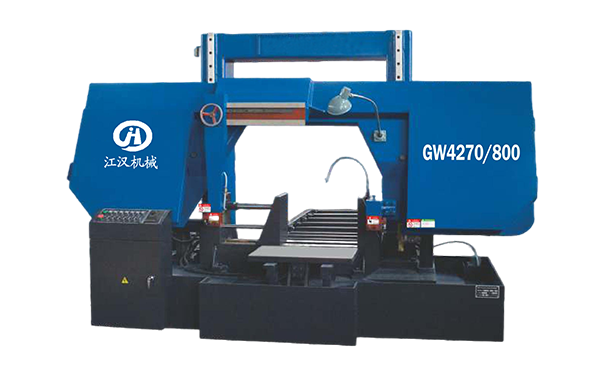 曲江GW4270/800双柱龙门卧式带锯床